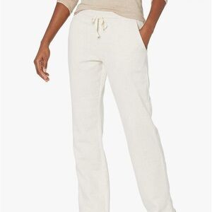 Silver/white green tea sweatpants